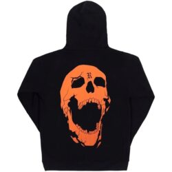 Revenge Orange Arch Logo Hoodie